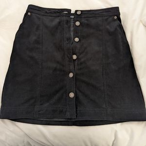 Abercrombie and Fitch Suede Skirt